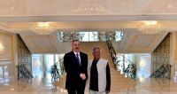 President Aliyev of Azerbaijan Receives Muhammad Yunus