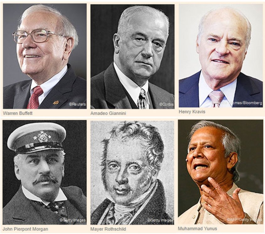 FT: ONE OF SIX BUSINESS PIONEERS IN FINANCE OF ALL TIME FT: ONE OF SIX BUSINESS PIONEERS IN FINANCE OF ALL TIME